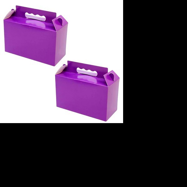 CAJA LONCHERA MORADA GOSTECH 19X11X8.5 CM E.10